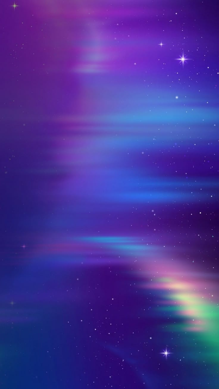 Aurora Galaxy Background
